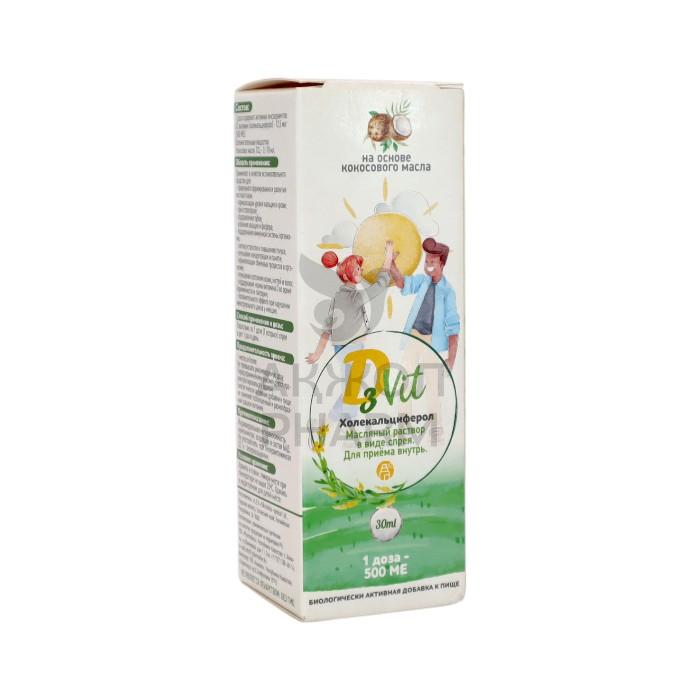 Д3 ВИТ 500МЕ 30МЛ Р-Р СПРЕЙ/LEV - фото 1