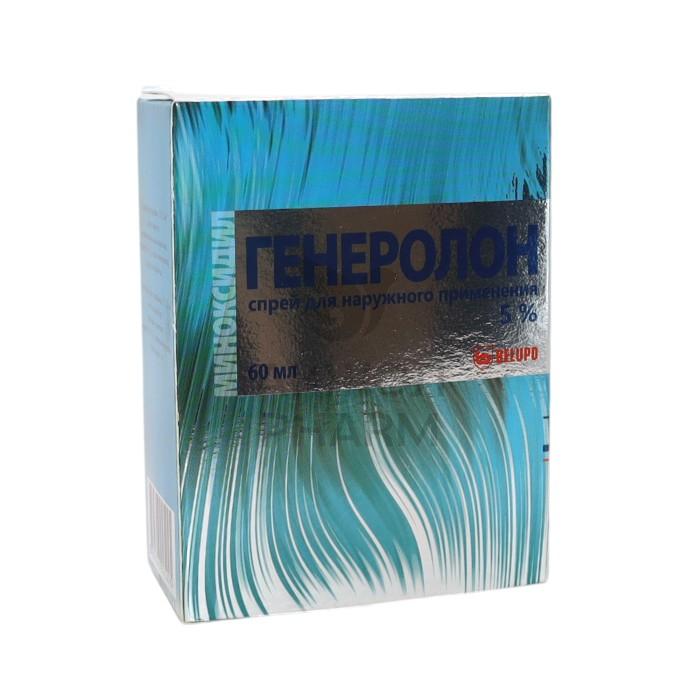 ГЕНЕРОЛОН РАСТВ 5% 60МЛ/БЕЛУПО - купить в интернет-аптеке Ақ Жол Pharm
