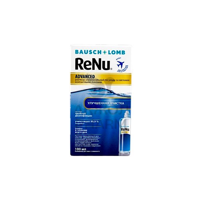 РАСТВОР Д/КОНТАКТНЫХ ЛИНЗ RENU ADVANCED 100МЛ - купить в интернет-аптеке Ақ Жол Pharm