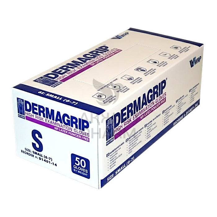 ПЕРЧАТКИ ЛАТЕКС СМОТРОВЫЕ НЕСТЕР НЕОПУДРЕН Р-Р S №25/DERMAGRIP HIGH RISK - купить в интернет-аптеке Ақ Жол Pharm