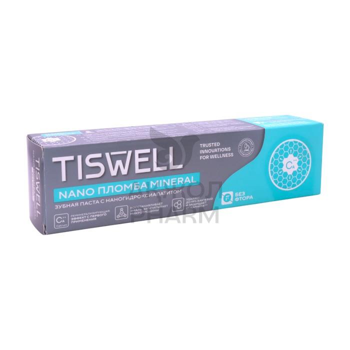 ЗУБНАЯ ПАСТА TISWELL НАНО ПЛОМБА MINERAL БЕЗ ФТОРА 110ГР - фото 1