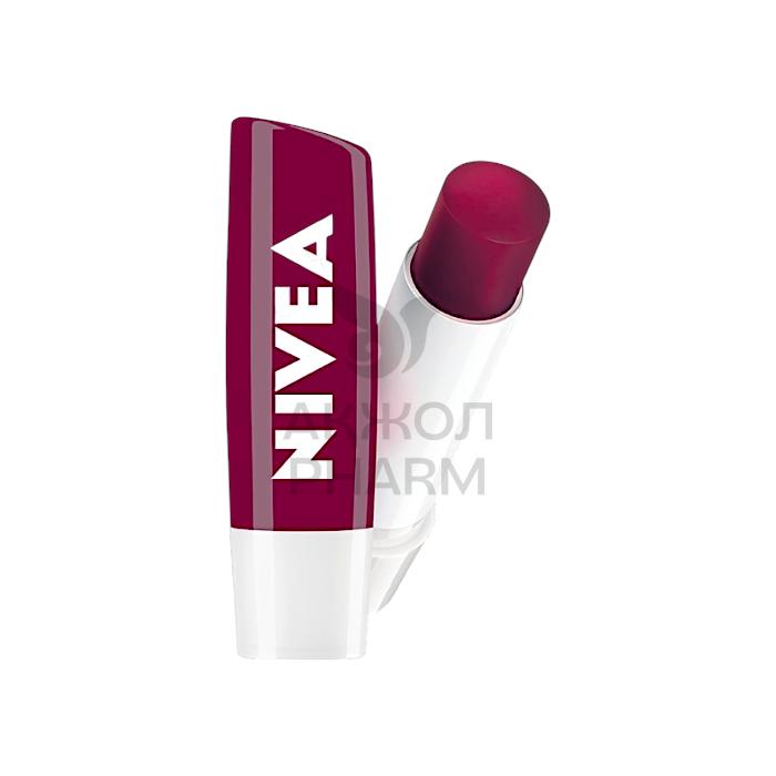 БАЛЬЗАМ NIVEA Д/ГУБ BLACKBERRY SHINE ЕЖЕВИКА 4,8ГР - фото 1