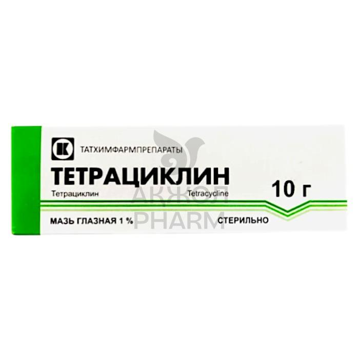 ТЕТРАЦИКЛИНОВАЯ ГЛАЗ МАЗЬ 1% 10Г/ТАТХИМФАРМПРЕПАРАТЫ - купить в интернет-аптеке Ақ Жол Pharm