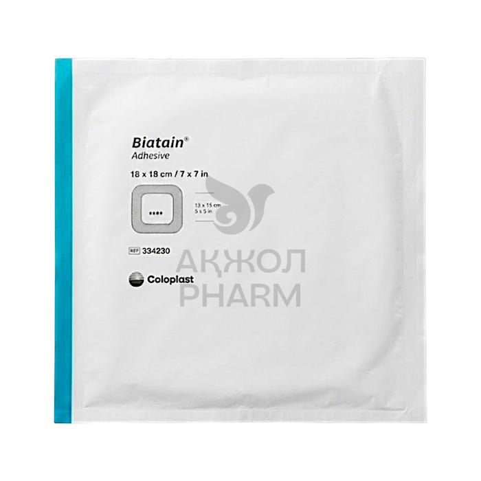 ПОВЯЗКА ГУБЧАТАЯ АДГЕЗИВНАЯ 18*18СМ 3ММ АРТ.334230/COLOPLAST - фото 1