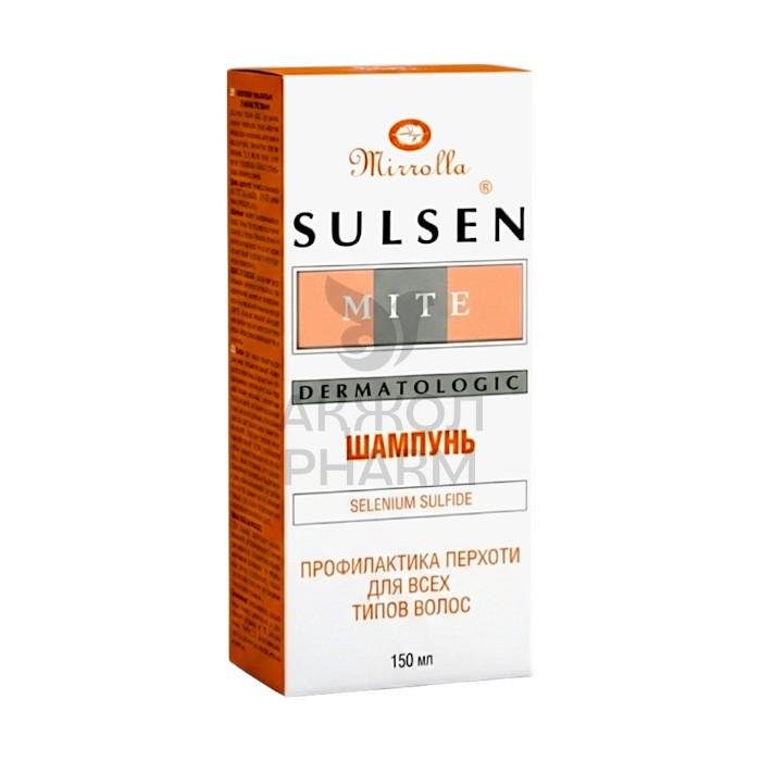 СУЛЬСЕН МИТЕ ШАМПУНЬ 150МЛ/МИРРОЛЛА - купить в интернет-аптеке Ақ Жол Pharm