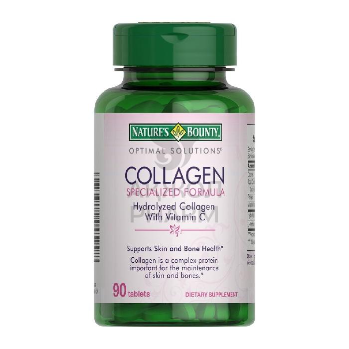 КОЛЛАГЕН С ВИТАМИНОМ С  КАПС №90/NATURES BOUNTY - фото 1