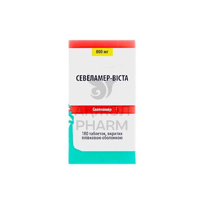 СЕВЕЛАМЕР ТАБ 800МГ №180/MSP - купить в интернет-аптеке Ақ Жол Pharm