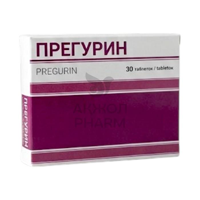 ПРЕГУРИН ТАБЛ №30/ПРЕГИО ФАРМА - купить в интернет-аптеке Ақ Жол Pharm