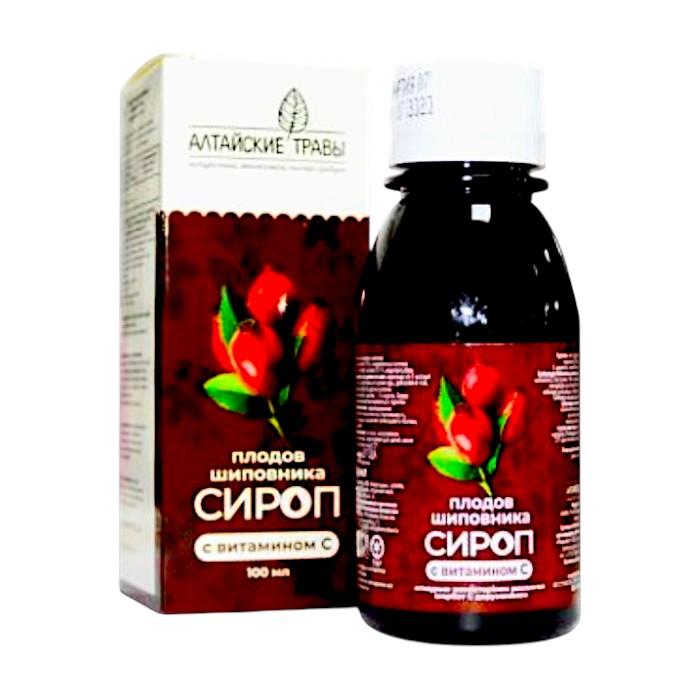ШИПОВНИКА СИРОП 100МЛ/АЛТАЙСКИЕ ТРАВЫ - фото 1
