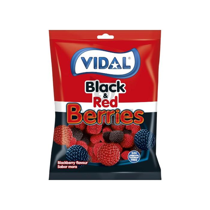 МАРМЕЛАД КРАСНЫЕ И ЧЕРНЫЕ ЯГОДЫ 90ГР/VIDAL - фото 1