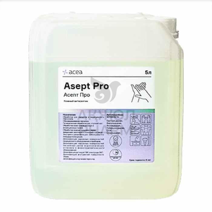 АНТИСЕПТИК АНТИБАКТЕРИАЛЬНЫЙ ASEPT 5Л - фото 1