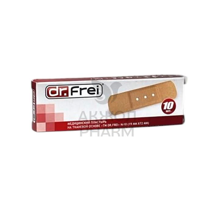 ПЛАСТЫРЬ МЕД НА ТКАНЕВОЙ ОСНОВЕ DR.FREI №10 19ММ*72ММ - фото 1
