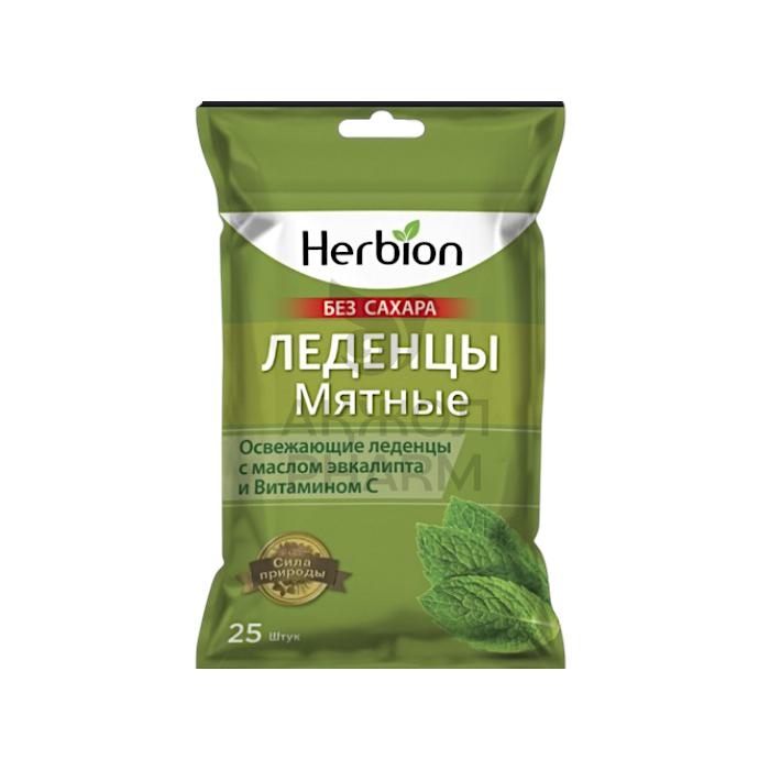 ЛЕДЕНЦЫ №25 МЯТНЫЕ БЕЗ САХАРА С МАСЛОМ ЭВКАЛИПТА И ВИТ С/ХЕРБИОН ПАКИСТАН ПВТ ЛТД - купить в интернет-аптеке Ақ Жол Pharm