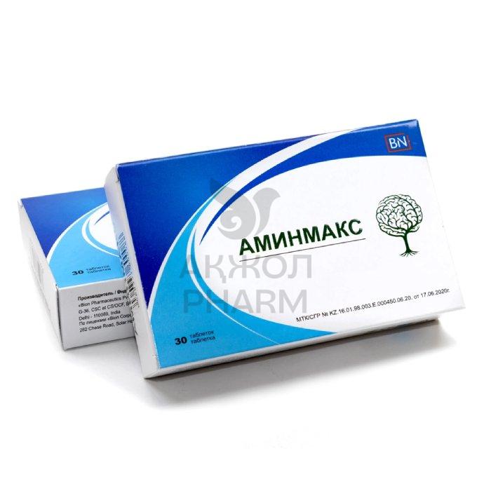 АМИНМАКС ТАБЛ №30/BION PHARMACFTICS - купить в интернет-аптеке Ақ Жол Pharm