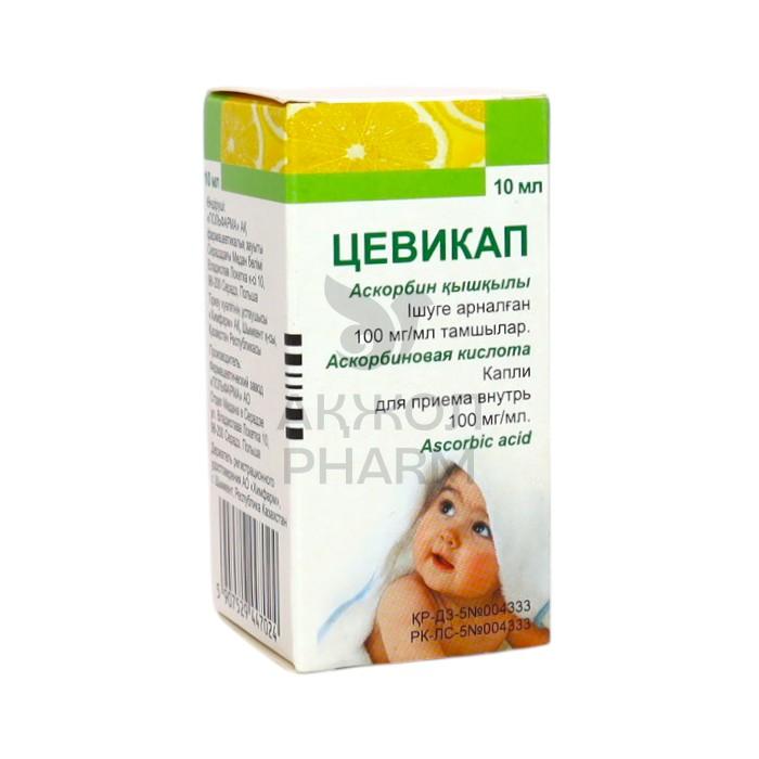 ЦЕВИКАП КАПЛИ 100МГ/МЛ 10МЛ/MEDANA PHARMA TERPOL GROUP J.S.CO. - купить в интернет-аптеке Ақ Жол Pharm