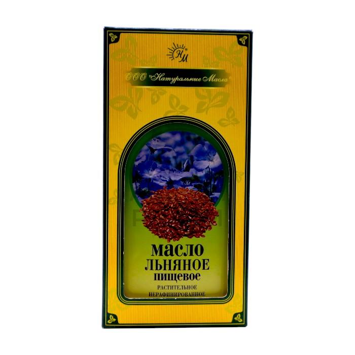 МАСЛО ЛЬНЯНОЕ/НАТУРАЛЬНЫЕ МАСЛА 250 МЛ - фото 1
