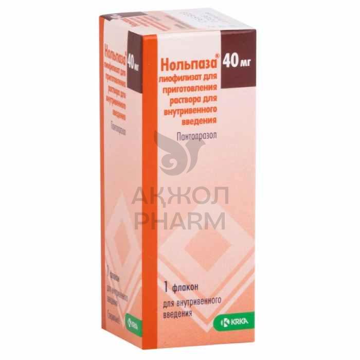 НОЛЬПАЗА ФЛАК 40МГ №1/КРКА Д.Д. - купить в интернет-аптеке Ақ Жол Pharm