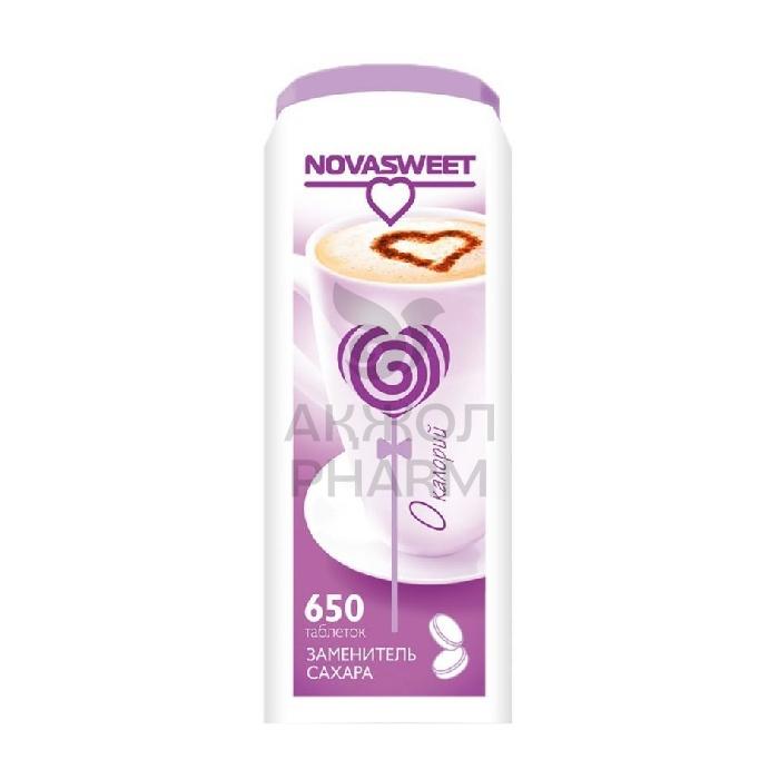 САХАРОЗАМЕНИТЕЛЬ САХАРА NOVASWEET 650ТАБ - купить в интернет-аптеке Ақ Жол Pharm