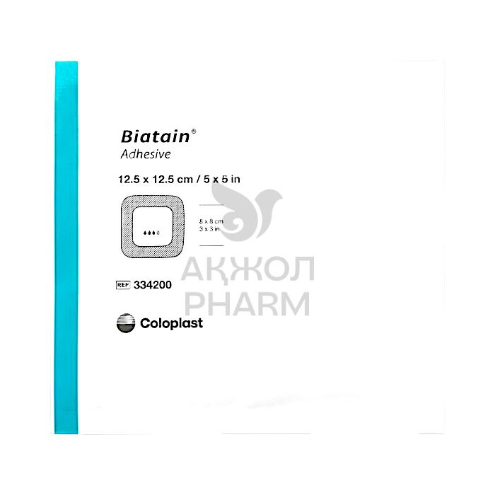 ПОВЯЗКА ГУБЧАТАЯ АДГЕЗИВНАЯ 12,5*12,5СМ 3ММ АРТ.334200/COLOPLAST - фото 1