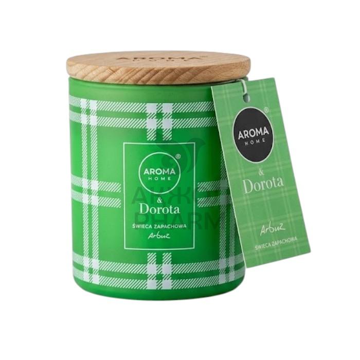 СВЕЧА AROMA HOME DOROTA CANDLE АРБУЗ 150Г - купить в интернет-аптеке Ақ Жол Pharm