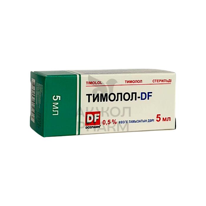 ТИМОЛОЛ-DF ГЛ.КАПЛИ 0,5% 10МЛ/DOSFARM - купить в интернет-аптеке Ақ Жол Pharm