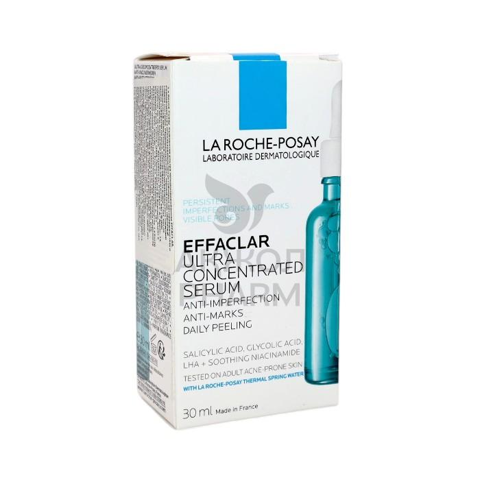 СЫВОРОТКА LA ROCHE-POSAY EFFACLAR С КОМПЛЕКСОМ ТРЕХ КИСЛОТ Д/ЖИРНОЙ КОЖИ 30МЛ - фото 1