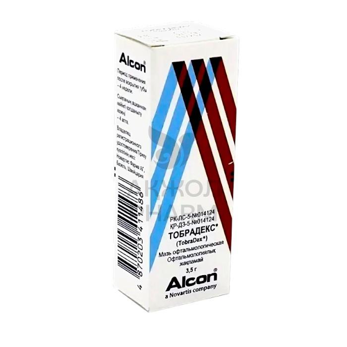 ТОБРАДЕКС 0,3% 3,5Г МАЗЬ ГЛАЗ/ ALCON - купить в интернет-аптеке Ақ Жол Pharm