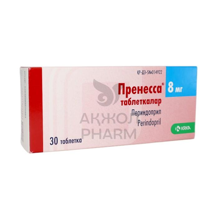 ПРЕНЕССА 8 МГ №30 ТАБ - купить в интернет-аптеке Ақ Жол Pharm