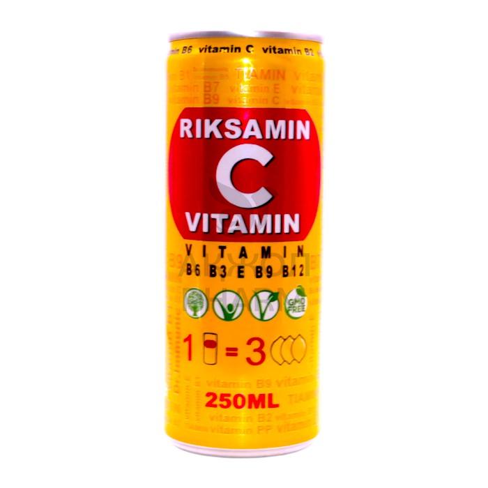 НАПИТОК VITAMIN С DRINK С САХАРОМ Ж/Б 0.25Л - фото 1