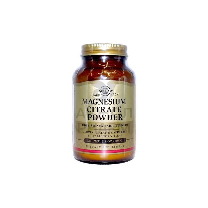 ЦИТРАТ МАГНИЯ ПОРОШОК 108Г/СОЛГАР - фото 1