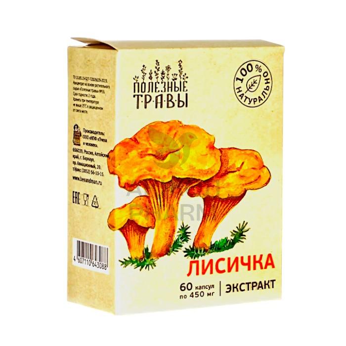 ЛИСИЧКА ЭКСТРАКТ КАПС 450МГ №60/ПЧЕЛА И ЧЕЛОВЕК - купить в интернет-аптеке Ақ Жол Pharm