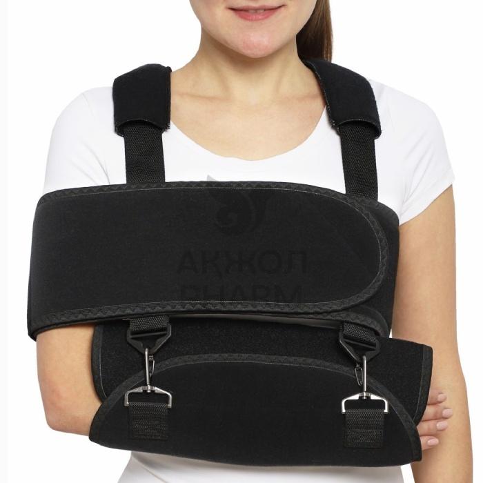 БАНДАЖ ДПЛЕЧА И ПРЕДПЛЕЧЬЯ F-228 ЧЕРНЫЙ №1/КРЕЙТ - фото 1