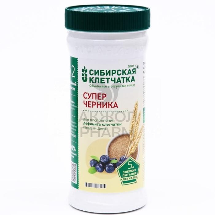КЛЕТЧАТКА СИБИРСКАЯ,СУПЕРЧЕРНИКА 280ГР.НОВ. - купить в интернет-аптеке Ақ Жол Pharm