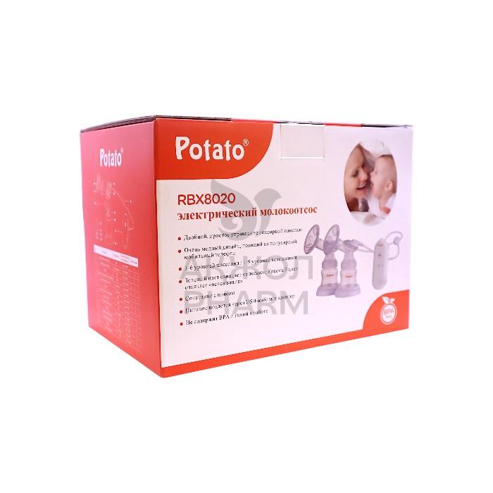 МОЛОКООТСОС ЭЛЕКТР ДВОЙНОЙ POTATO РБХП-8020/МЕРАМАКС - купить в интернет-аптеке Ақ Жол Pharm