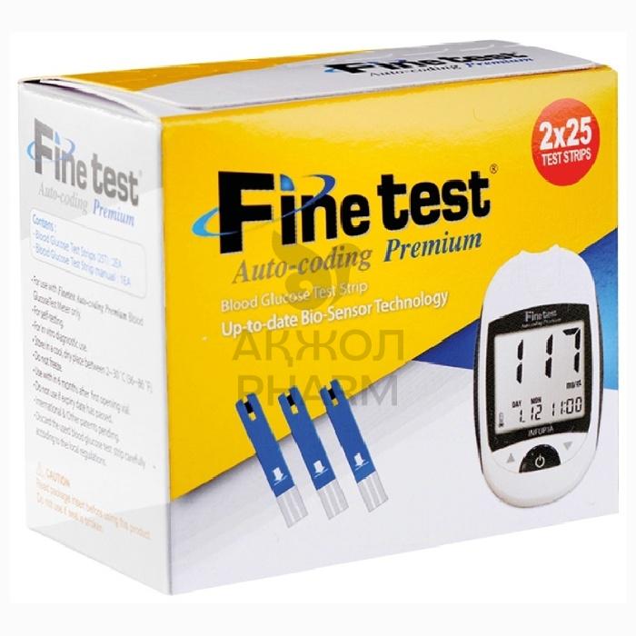 ТЕСТ-ПОЛОСКИ OSANG FINETEST AUTO CODING PREMIUM №50/OSANG HEALTHCARE - купить в интернет-аптеке Ақ Жол Pharm