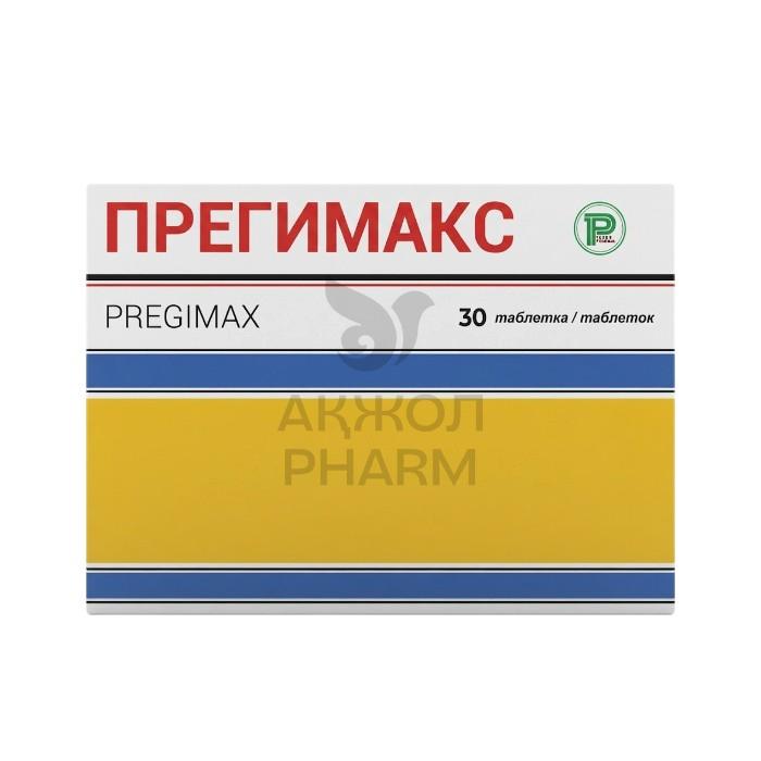 ПРЕГИМАКС ТАБ №30/ALG PHARMA - купить в интернет-аптеке Ақ Жол Pharm