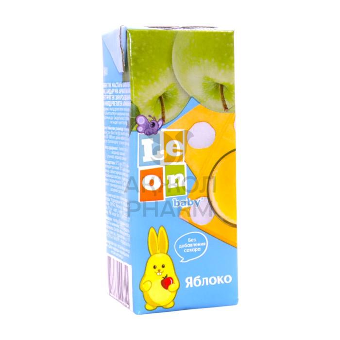 СОК LEON BABY ЯБЛОКО 200МЛ - купить в интернет-аптеке Ақ Жол Pharm