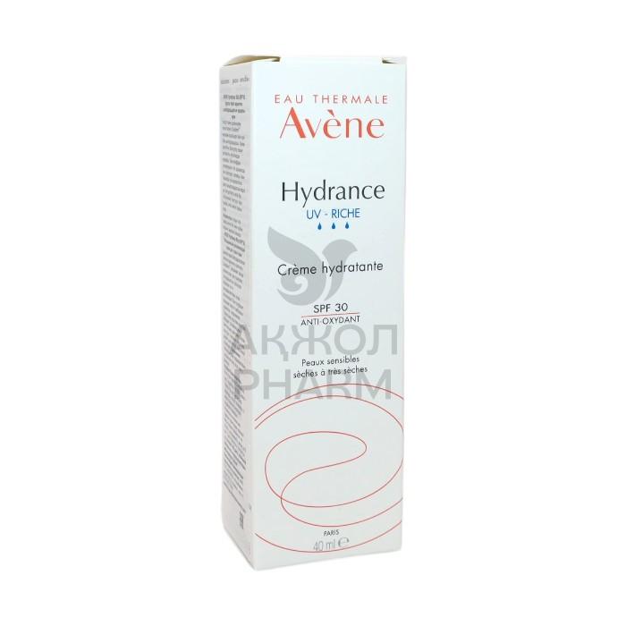 КРЕМ AVENE HYDRANCE RICH SPF 30 УВЛАЖНЯЮЩИЙ 40МЛ - фото 1
