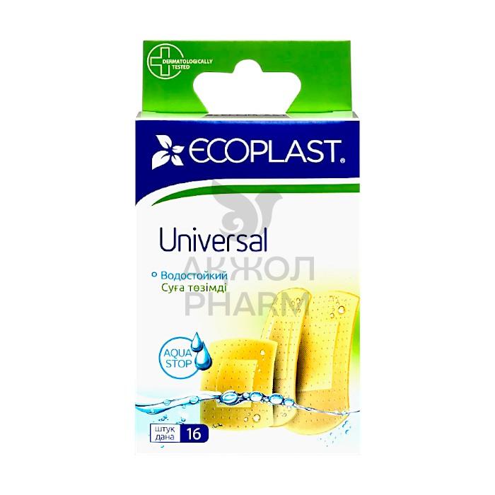 ПЛАСТЫРИ НАБОР UNIVERSAL МЕД ВОДОСТОЙКИЕ 16ШТ/ЕCOPLAST - фото 1