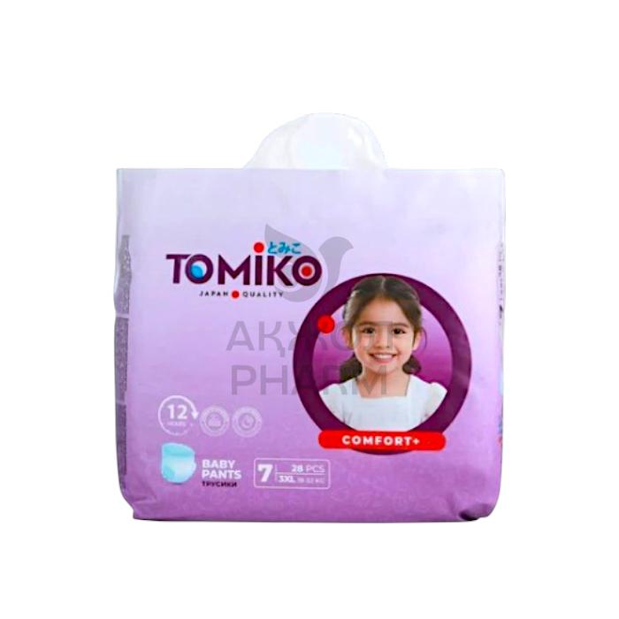 ПОДГУЗНИКИ-ТРУСИКИ TOMIKO COMFORT+ 3XL 18-32КГ 28ШТ - фото 1