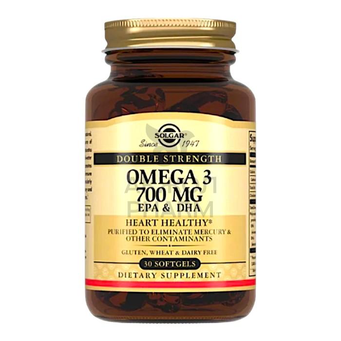 ДВОЙНАЯ ОМЕГА 3 КАПС 0,7 ЭПК И ДГК №30/СОЛГАР - купить в интернет-аптеке Ақ Жол Pharm