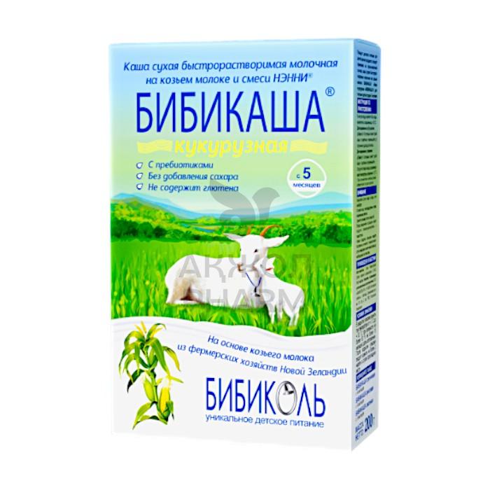 КАША БИБИКАША МОЛ КУКУРУЗНАЯ 5+ 200ГР - фото 1