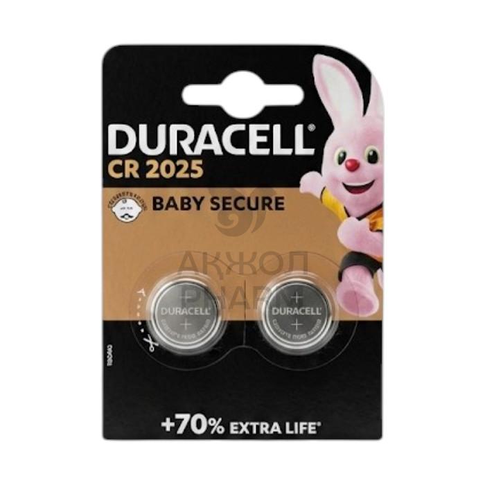 БАТАРЕЙКИ DURACELL 2025 3В 2ШТ - купить в интернет-аптеке Ақ Жол Pharm