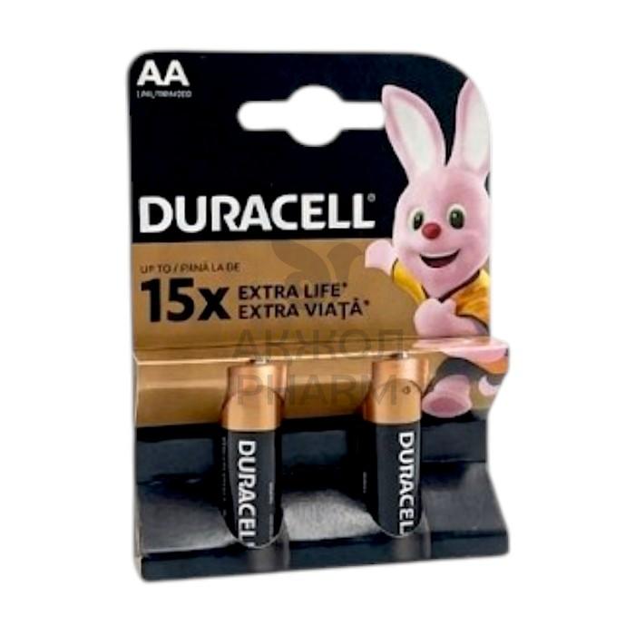 БАТАРЕЙКИ DURACELL LR6 АА 2ШТ - купить в интернет-аптеке Ақ Жол Pharm