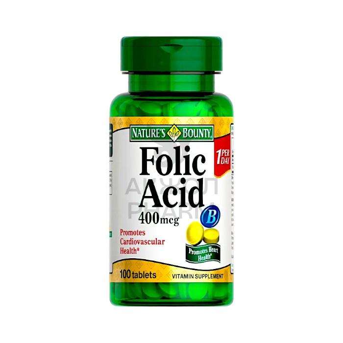 ФОЛИЕВАЯ КИСЛОТА ТАБЛ 400МКГ №100/NATURES BOUNTY - купить в интернет-аптеке Ақ Жол Pharm