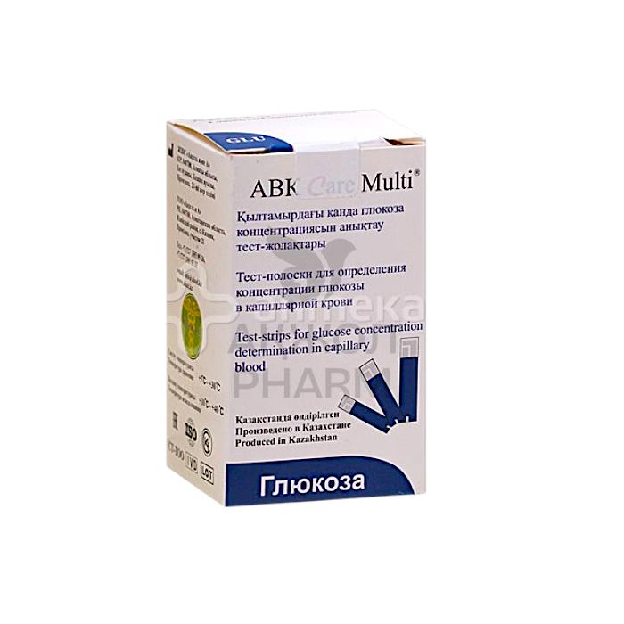 ТЕСТ-ПОЛОСКИ ABK CARE MULTI  ГЛЮКОЗА №50/АКСЕЛЬ - купить в интернет-аптеке Ақ Жол Pharm
