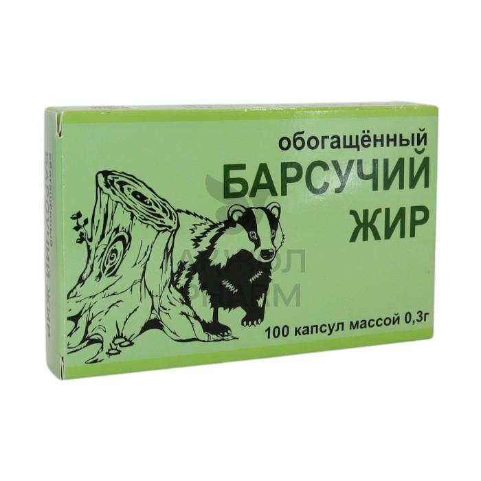 БАРСУЧИЙ ЖИР ОБОГАЩЕННЫЙ КАПС 0,3Г №100/ФИТОСИЛА - купить в интернет-аптеке Ақ Жол Pharm