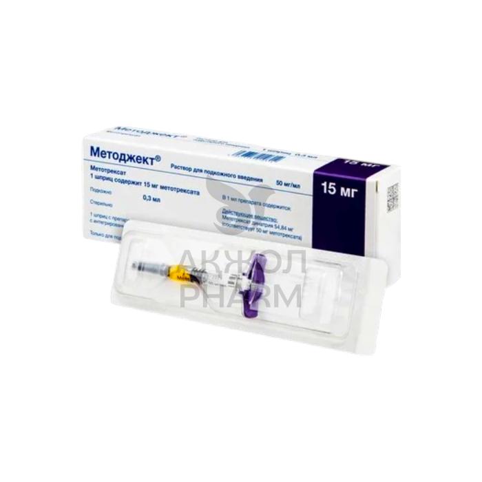 МЕТОДЖЕКТ 15МГ РАСТВ №1/ОНКОТЕК ФАРМА - купить в интернет-аптеке Ақ Жол Pharm