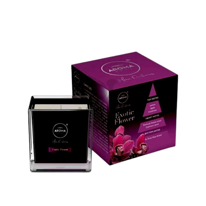 СВЕЧА AROMA HOME DOROTA CANDLE EXOTIC FLOWER 155Г - купить в интернет-аптеке Ақ Жол Pharm