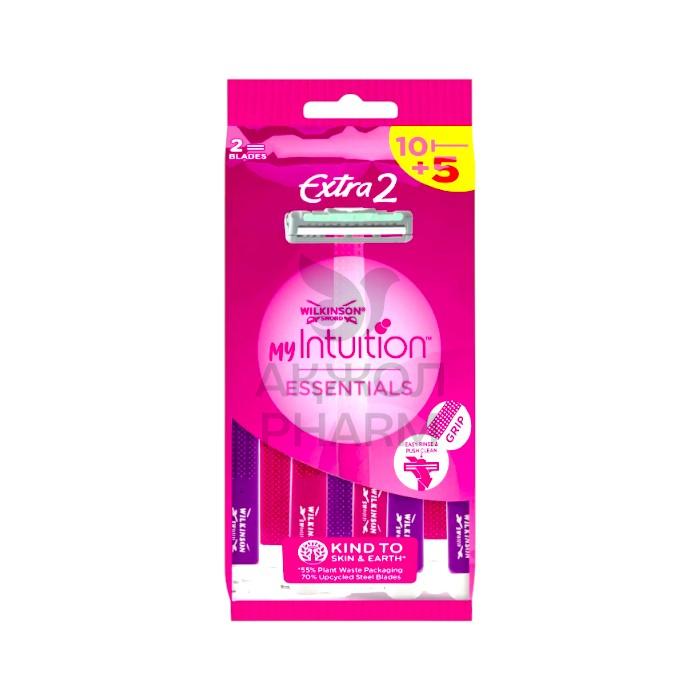 СТАНОК Д/БРИТЬЯ WILKINSON INTUITION ESSENTIALS 10+5ШТ - фото 1